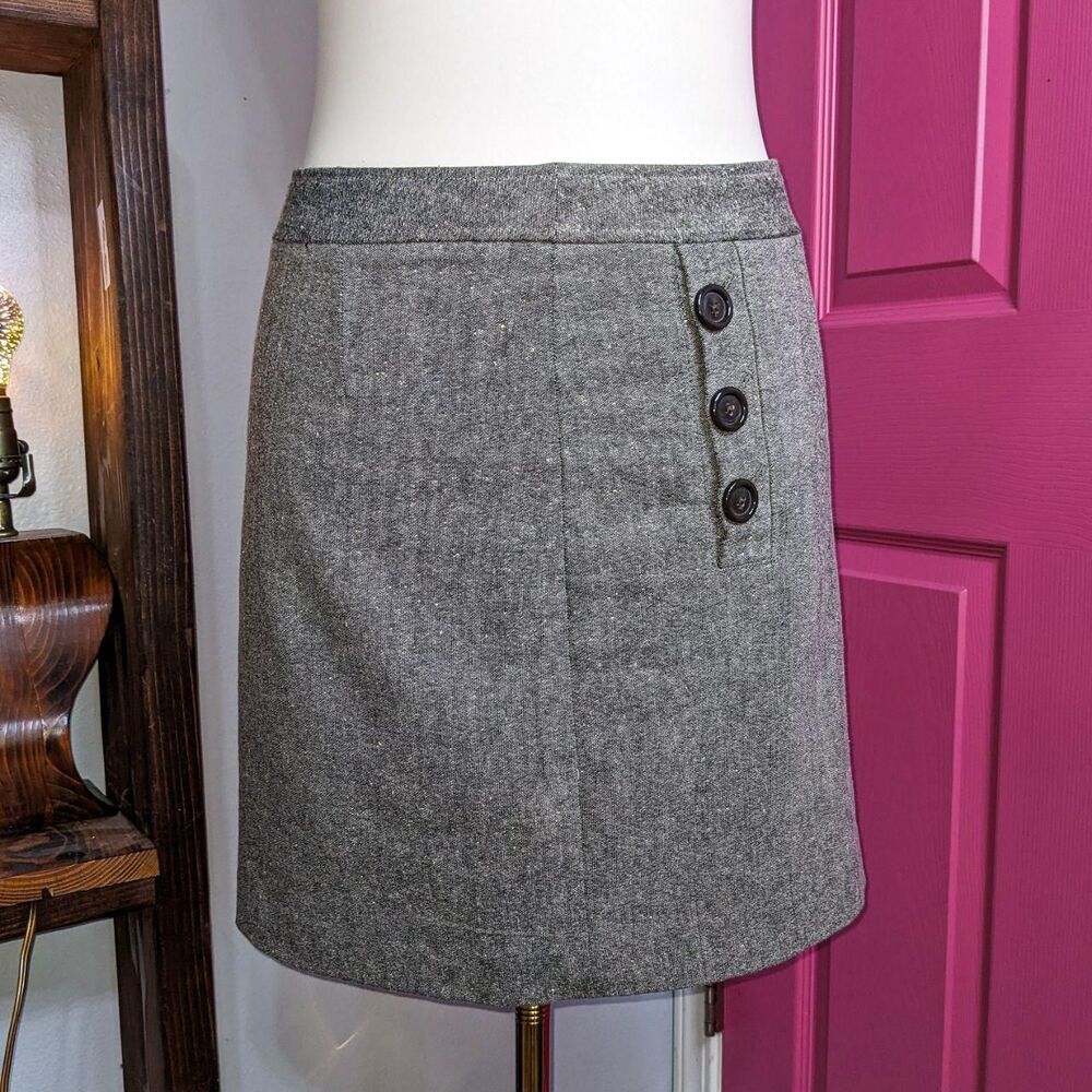 Banana-republic Women's Grey Skirt